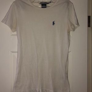 White polo t-shirt